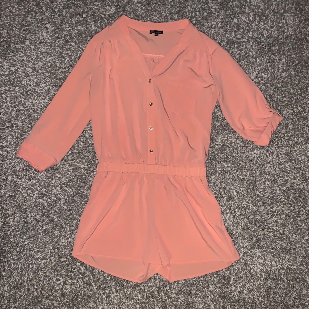 Peach Colored Romper